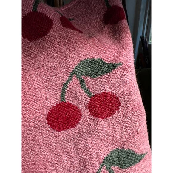 VRG GRL Cherry Knit Tank Top - Picture 5 of 5